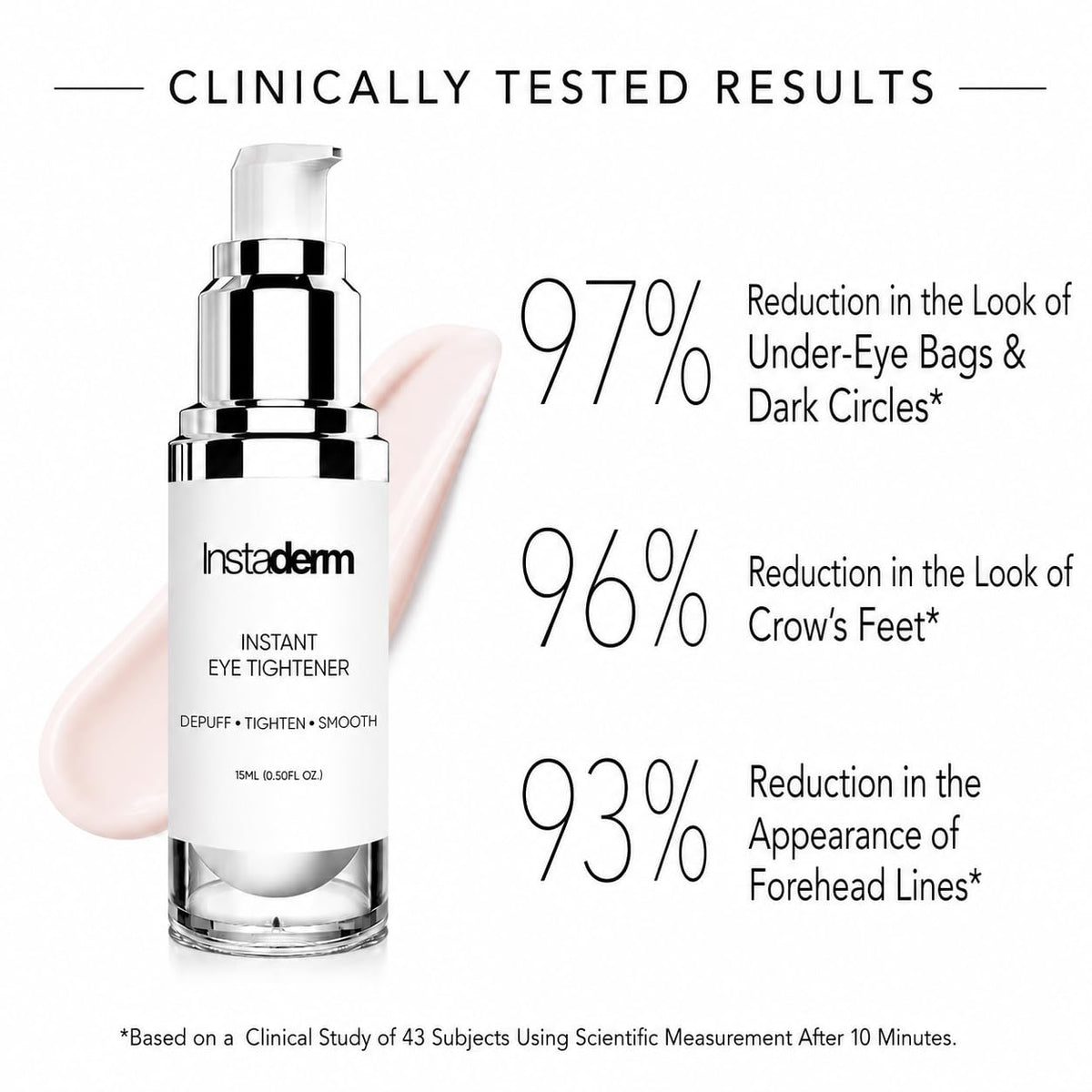 Instaderm ingredient highlight with hyaluronic acid and vitamin C benefits