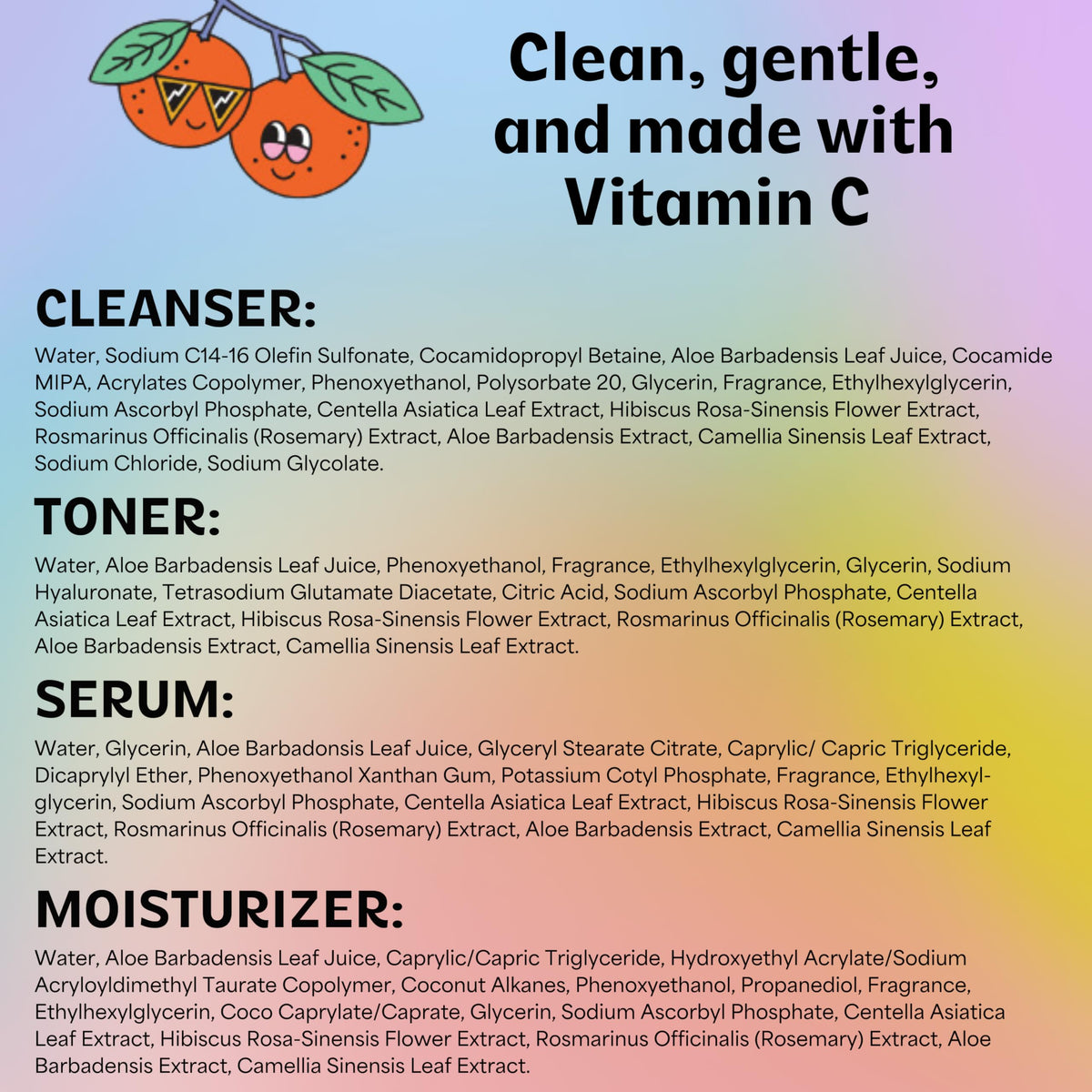 InstaNatural four-step kit on bathroom counter demonstrating simple daily routine benefit