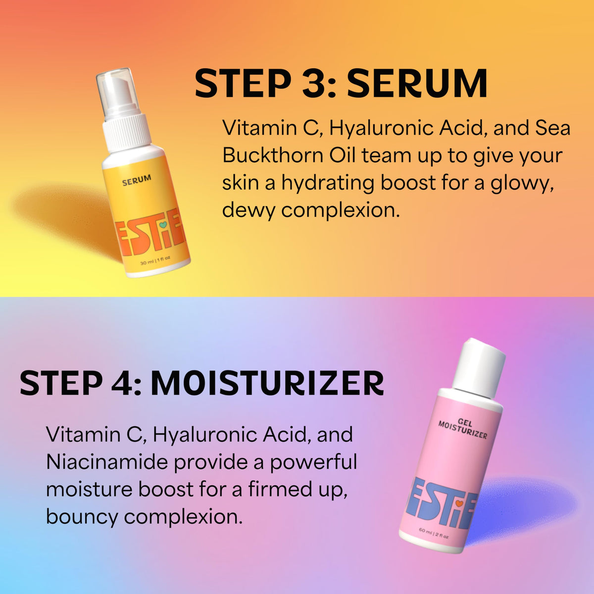 InstaNatural gel moisturizer open jar showing lightweight gel for bouncy hydration benefit