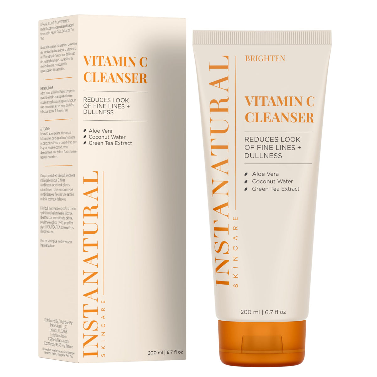 InstaNatural pump close-up highlighting easy dispensing and control