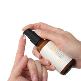 InstaNatural gel texture close-up illustrating lightweight, fast-absorbing hydration