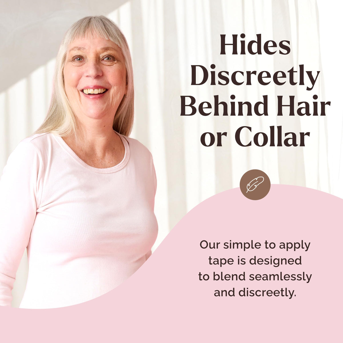 Instant Lifts Skinnies adhesive texture detail showing secure sweatproof hold