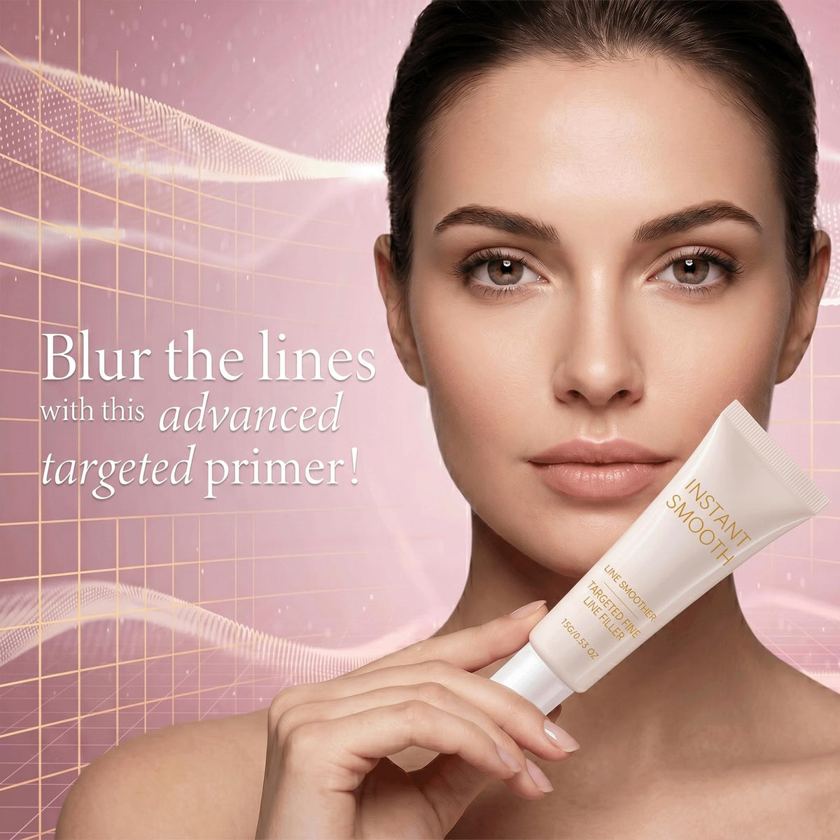 Instant Smooth tube label detail showing ingredients and usage guidance