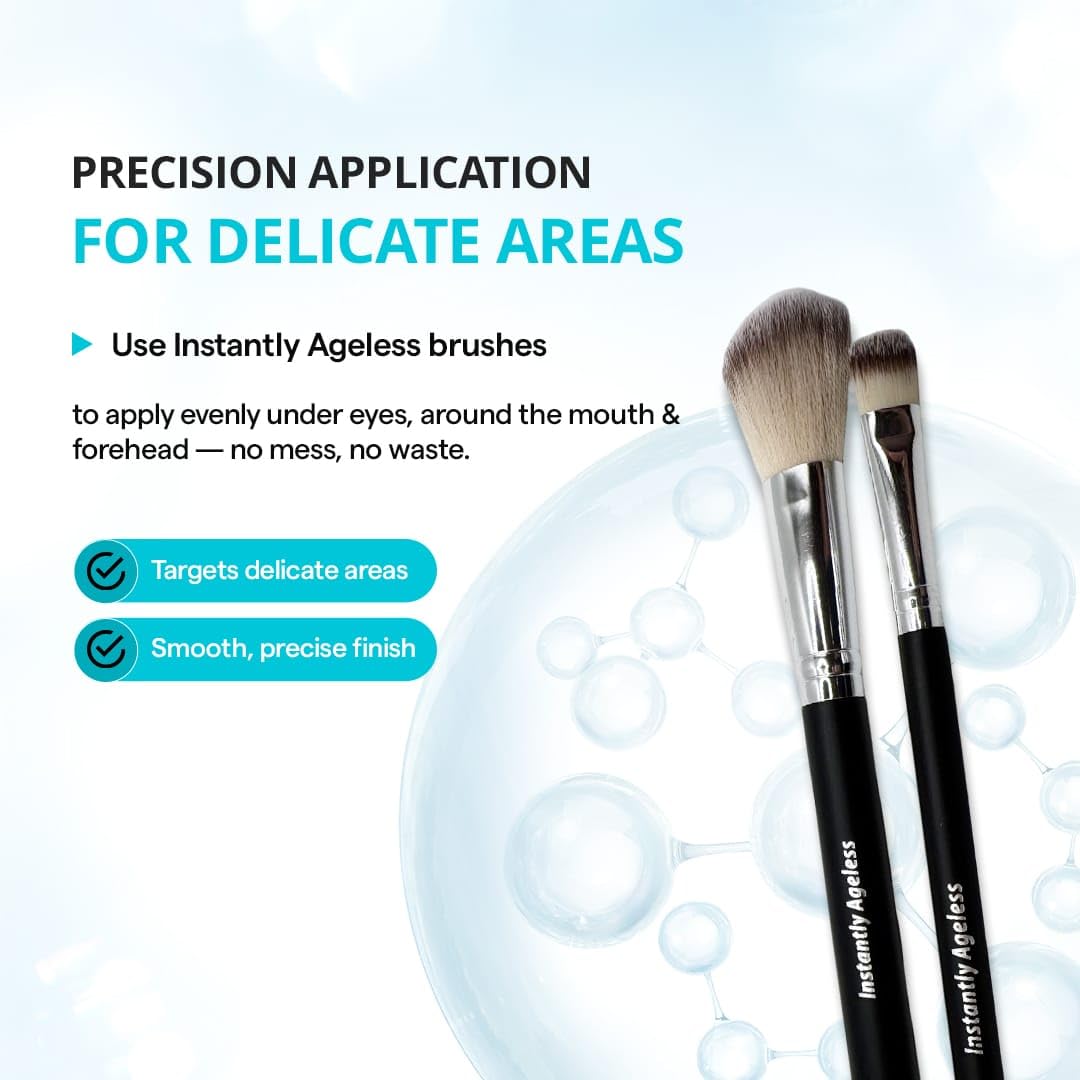 Instantly Ageless makeup brush detail for targeted application and controlled blending