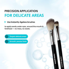 Instantly Ageless makeup brush detail for targeted application and controlled blending