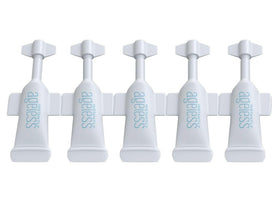 Instantly Ageless front packaging showing five travel-ready vials and box benefits
