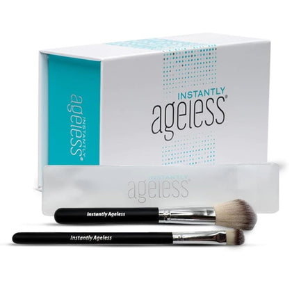 Instantly Ageless front packaging showing box and vials, fast cosmetic benefit