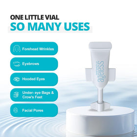 Instantly Ageless vials inside a travel bag demonstrating portability and on-the-go use