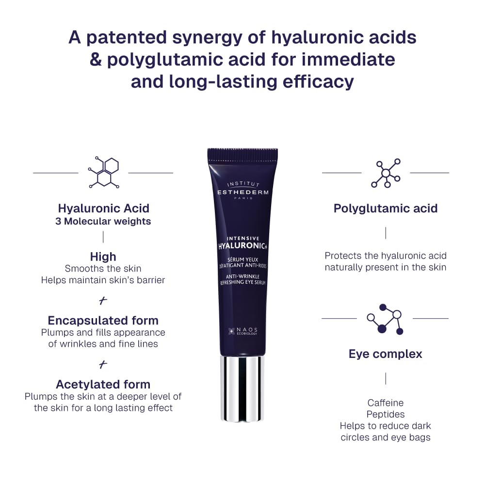 Institut Esthederm texture close-up revealing lightweight gel that hydrates and smooths