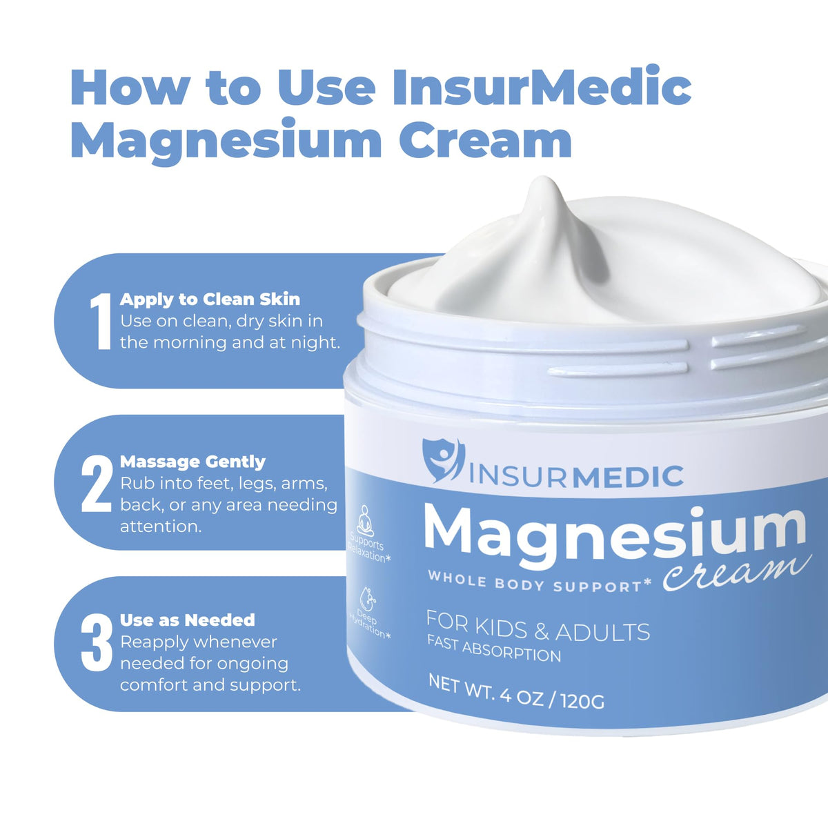 InsurMedic label close-up showing ingredient list for informed choices