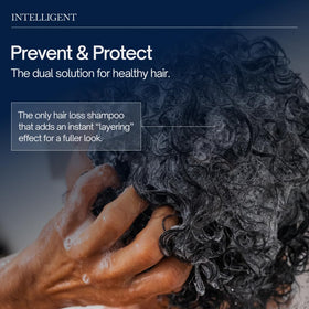 Intelligent Shop shampoo lather texture demonstrating gentle foam and thorough cleansing