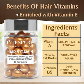 INTENPURE applying serum to mid‑lengths and ends for frizz control and smoothness