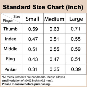 IntoVibes medium size comparison illustrating fit across nail beds for comfort