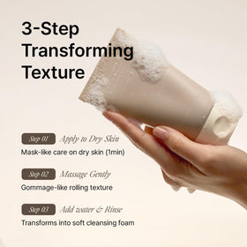 inyoe foam transformation with water showing creamy lather benefit