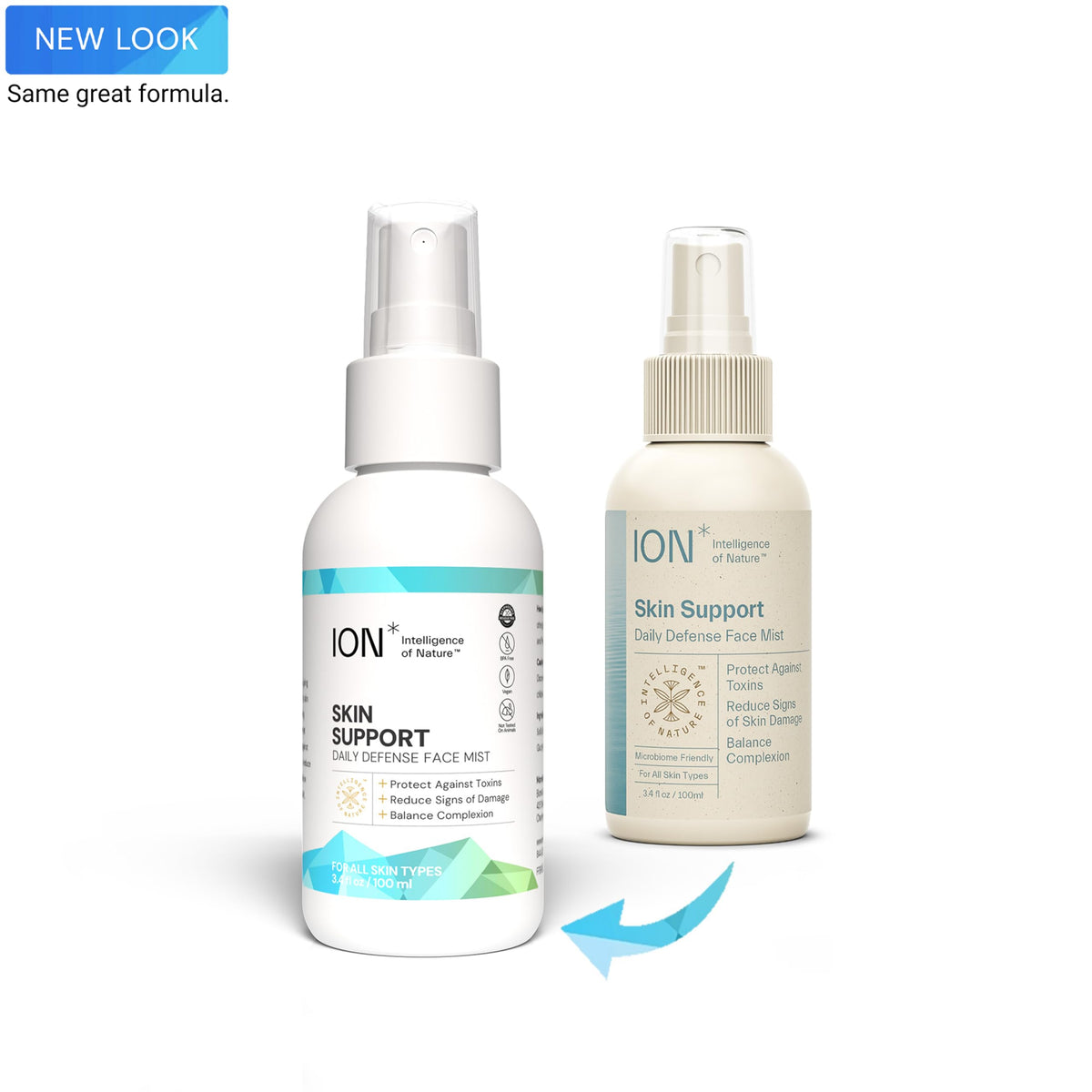ION* close-up of mineral texture highlighting natural ingredient benefit