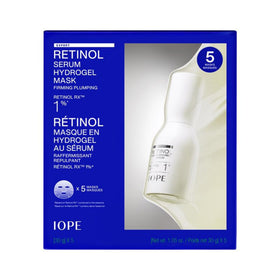IOPE front packaging showing five-mask set and benefits