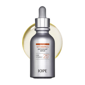 IOPE front packaging showing bottle and box for quick identification and trust