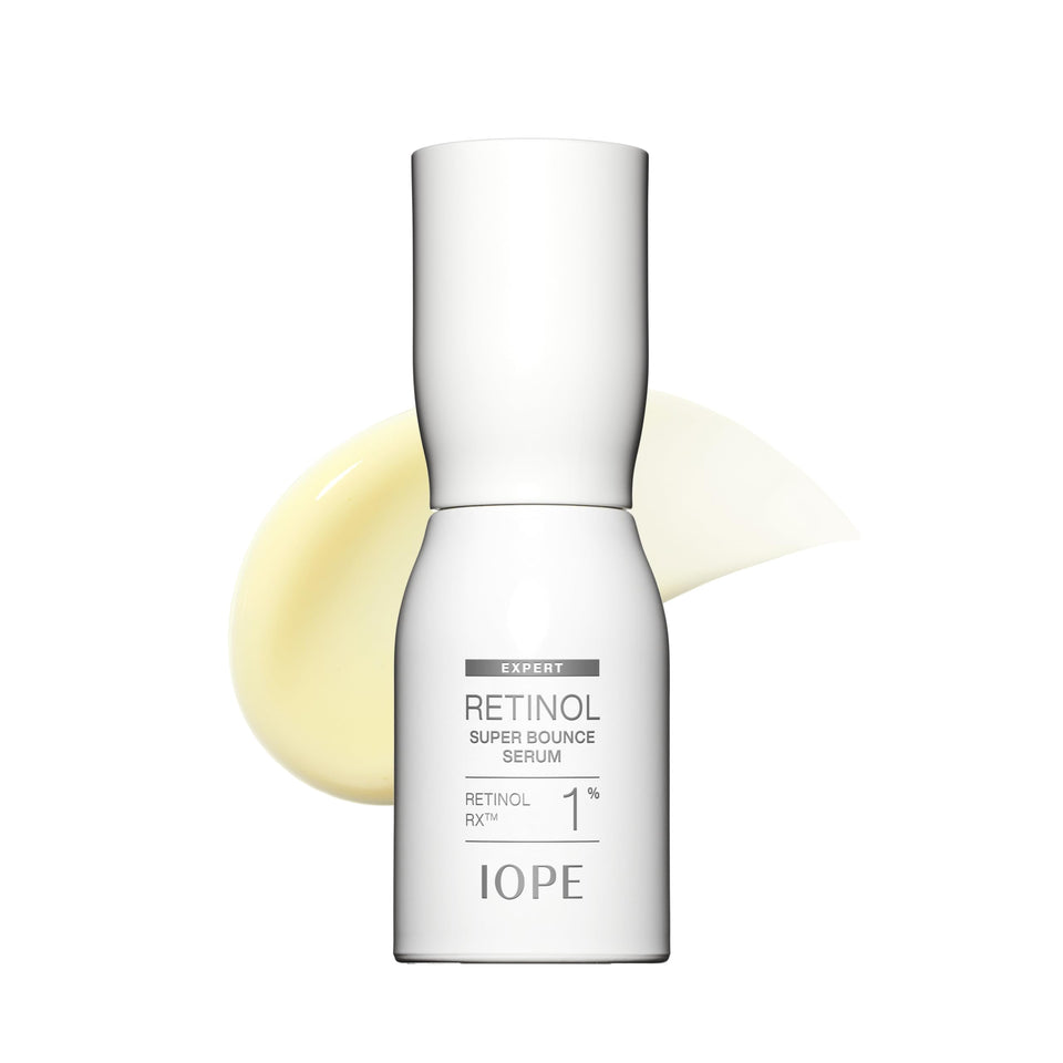 IOPE front packaging showing bottle and brand for trust