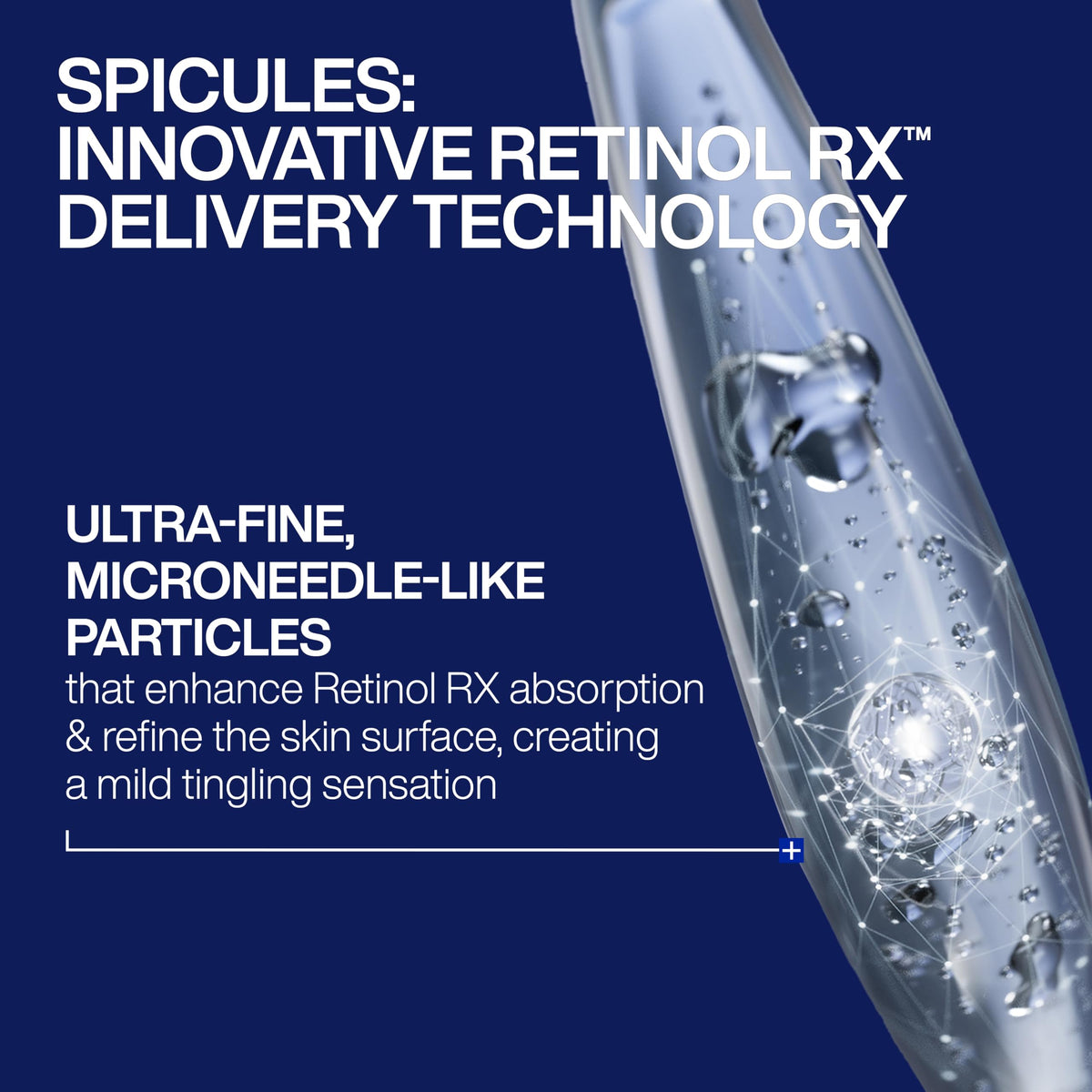 IOPE ingredient label close-up showcasing Retinol RX and spicule technology transparency