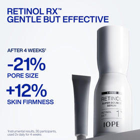 IOPE serum texture dispensed from pump showing smooth glide benefit