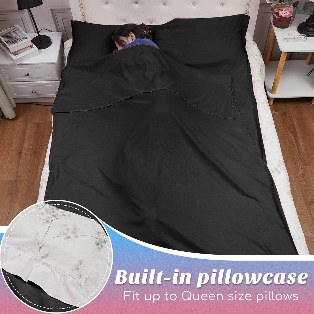 Irenare fabric closeup highlighting soft breathable polyester for comfortable sleep