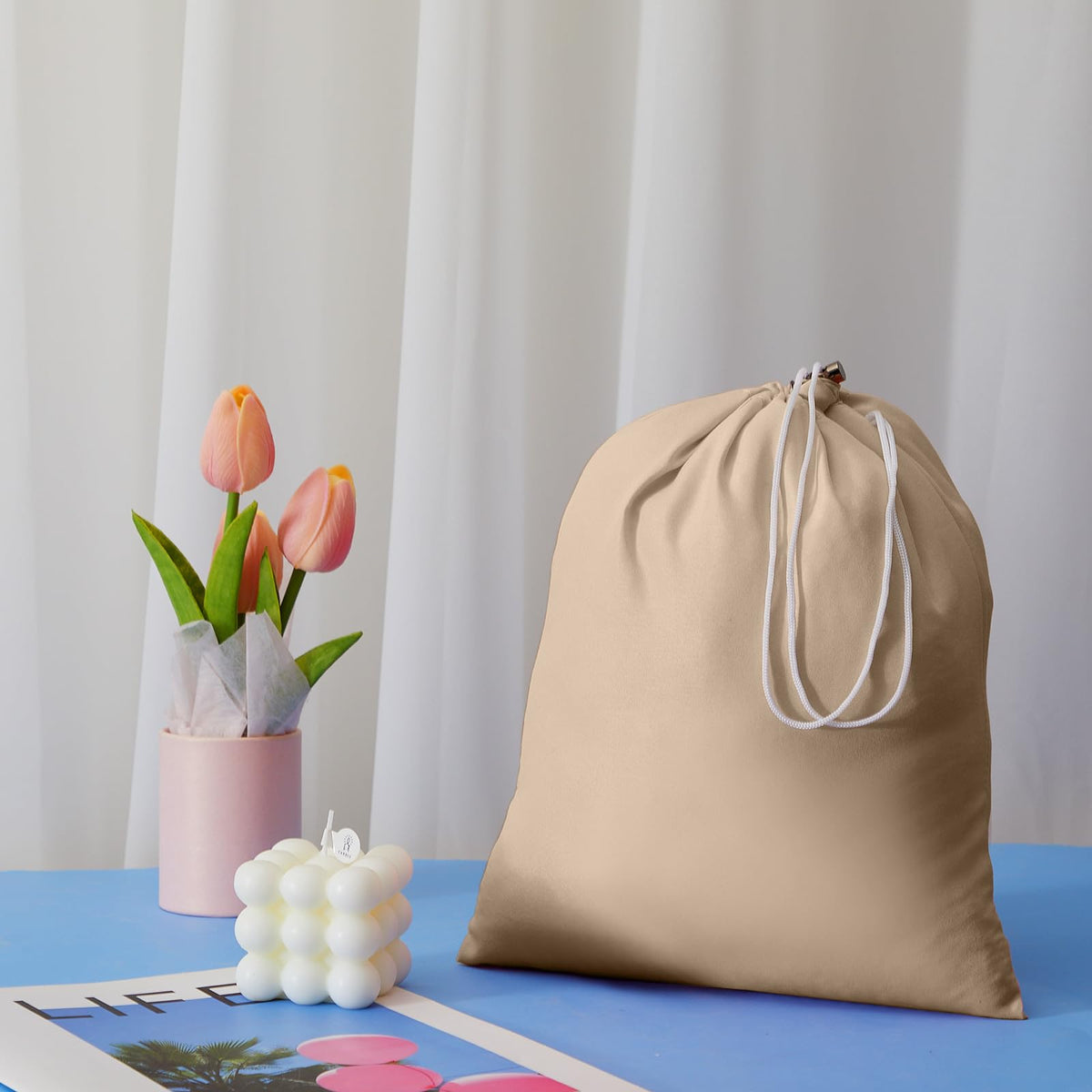 Irenare folded and packed for travel offering compact portability