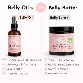 Irene Organics ingredient oils in bowl highlighting nourishing natural oils