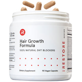 iRestore conditioner cream texture with argan oil to restore softness and shine