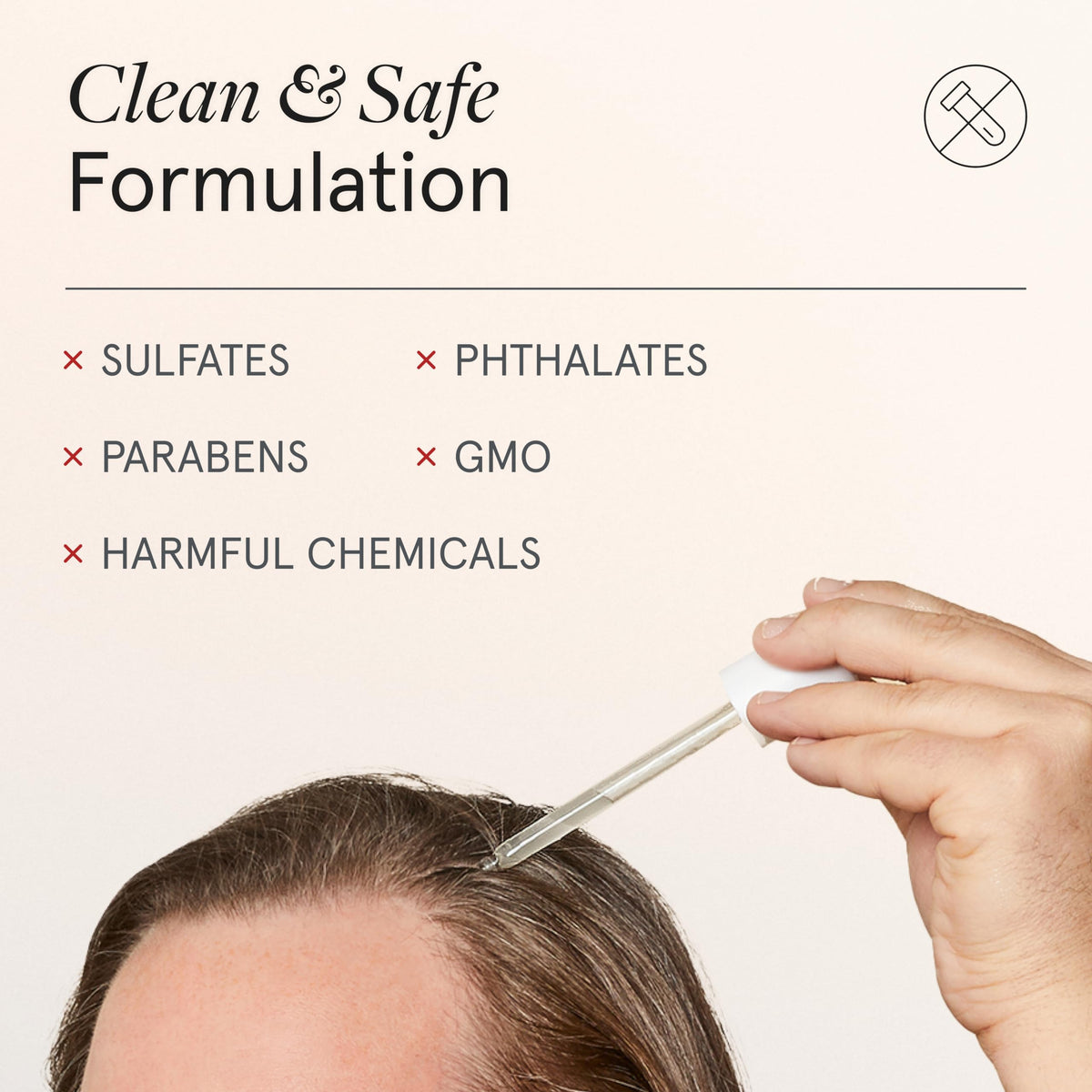 iRestore serum droplet texture on skin showing fast absorbing hydration benefit