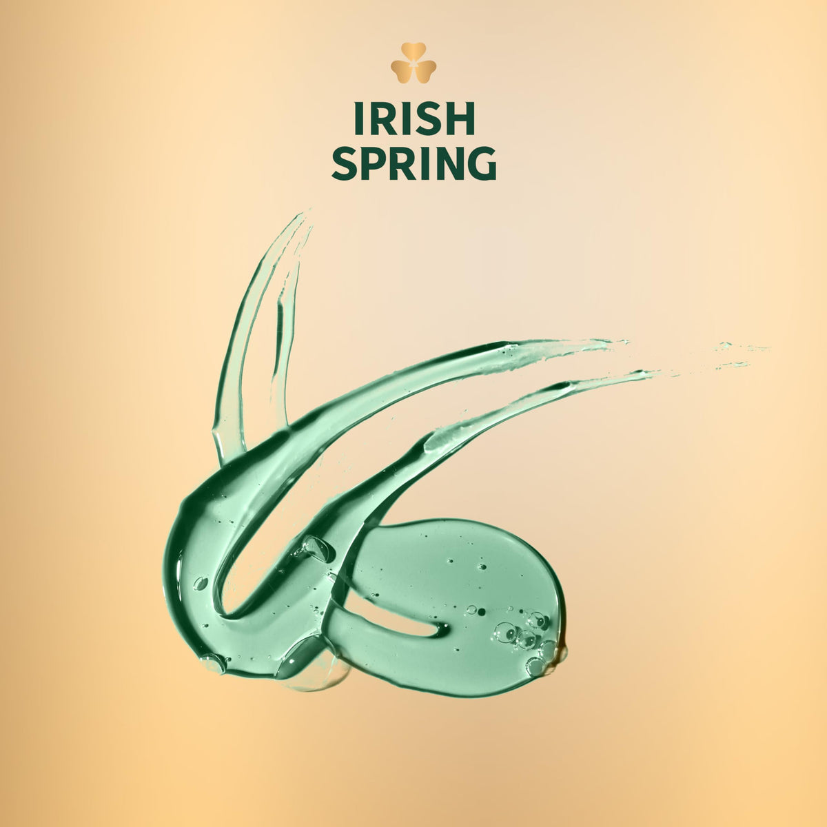 Irish Spring aloe mist ingredients label highlighting natural-derived formula