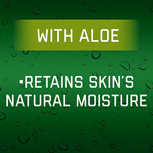 Irish Spring aloe pump dispense closeup demonstrating easy use and controlled dosing