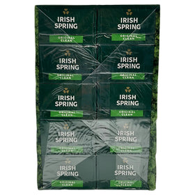 Irish Spring in bathroom being used to show long-lasting freshness benefit