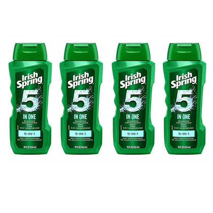 Irish Spring front packaging showing bottle and branding for confident freshness
