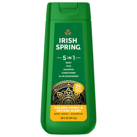 Irish Spring lifestyle outdoor morning shower communicates fresh scent appeal