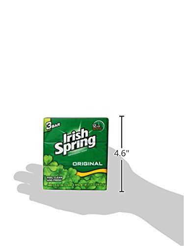 Irish Spring in shower scene illustrating everyday freshness and ready use