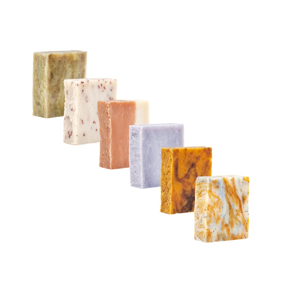 Iron Lion Soap scent collection display showing variety for different preferences