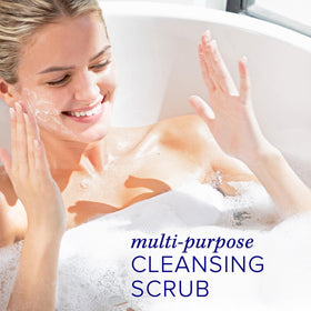 iS CLINICAL foam on skin demonstrating cleansing action and smooth finish