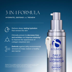 iS CLINICAL close-up of cream texture demonstrating smooth hydration