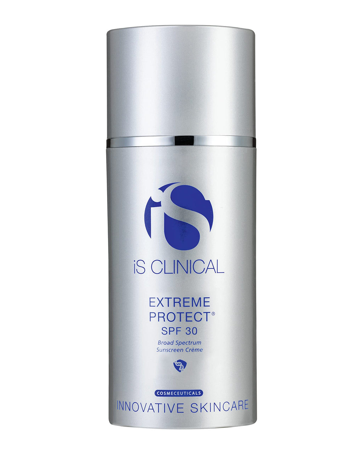 iS CLINICAL front packaging showing SPF 30 protection and benefits