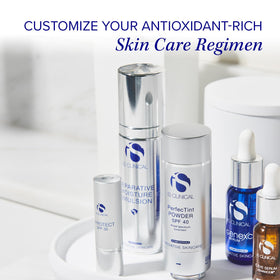 iS CLINICAL in beach setting illustrating sun protection for outdoor benefit