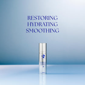 iS CLINICAL pump dispense showing measured amount, promoting easy controlled application