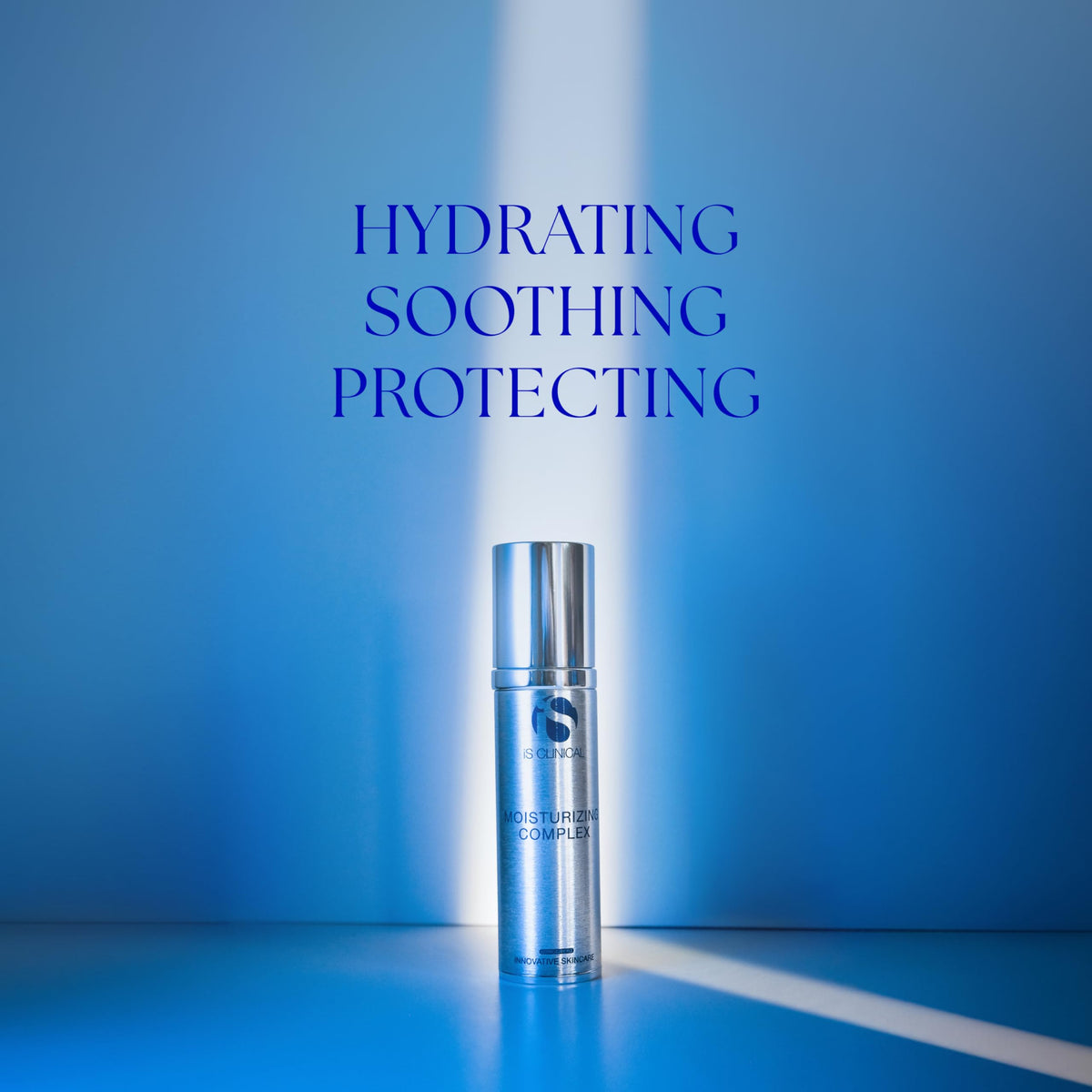 iS CLINICAL close-up of cream texture, illustrates smooth application benefit