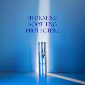 iS CLINICAL close-up of cream texture, illustrates smooth application benefit