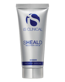 iS CLINICAL front jar view showing clean clinical packaging and protective balm