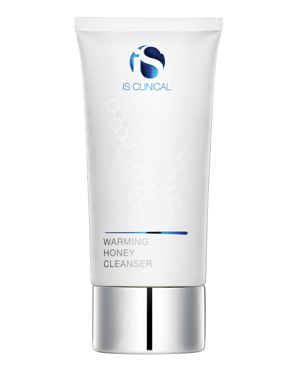 iS CLINICAL front packaging showing bottle and label, highlights luxurious clean