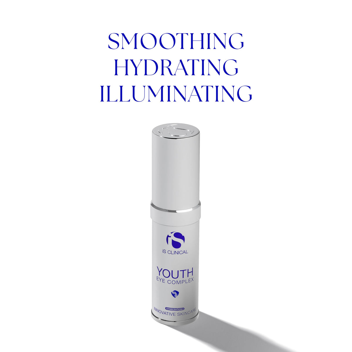 iS CLINICAL product being applied to hand demonstrating lightweight feel and spreadability
