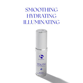 iS CLINICAL product being applied to hand demonstrating lightweight feel and spreadability