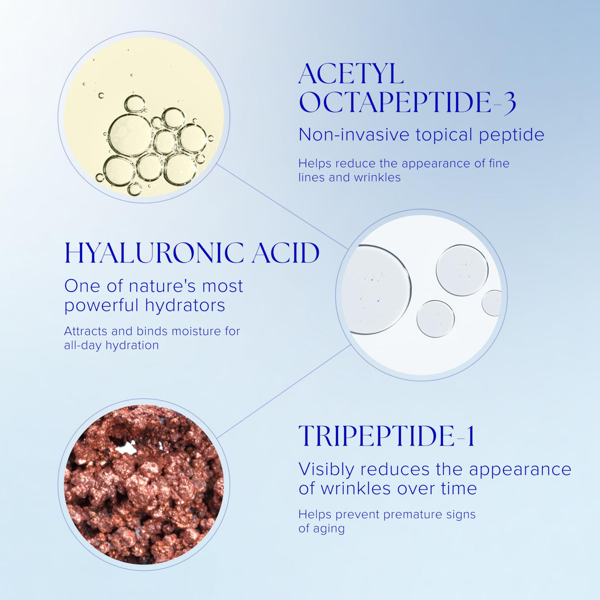 iS CLINICAL label close-up showing active ingredients for firming and brightening