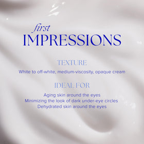 iS CLINICAL cream texture close-up highlighting silky hydration and quick absorption
