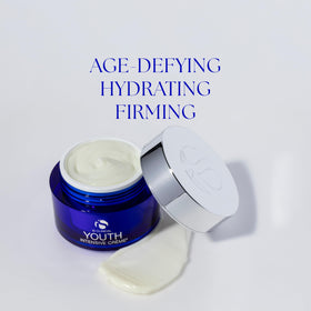 iS CLINICAL cream being dispensed highlighting easy application and control
